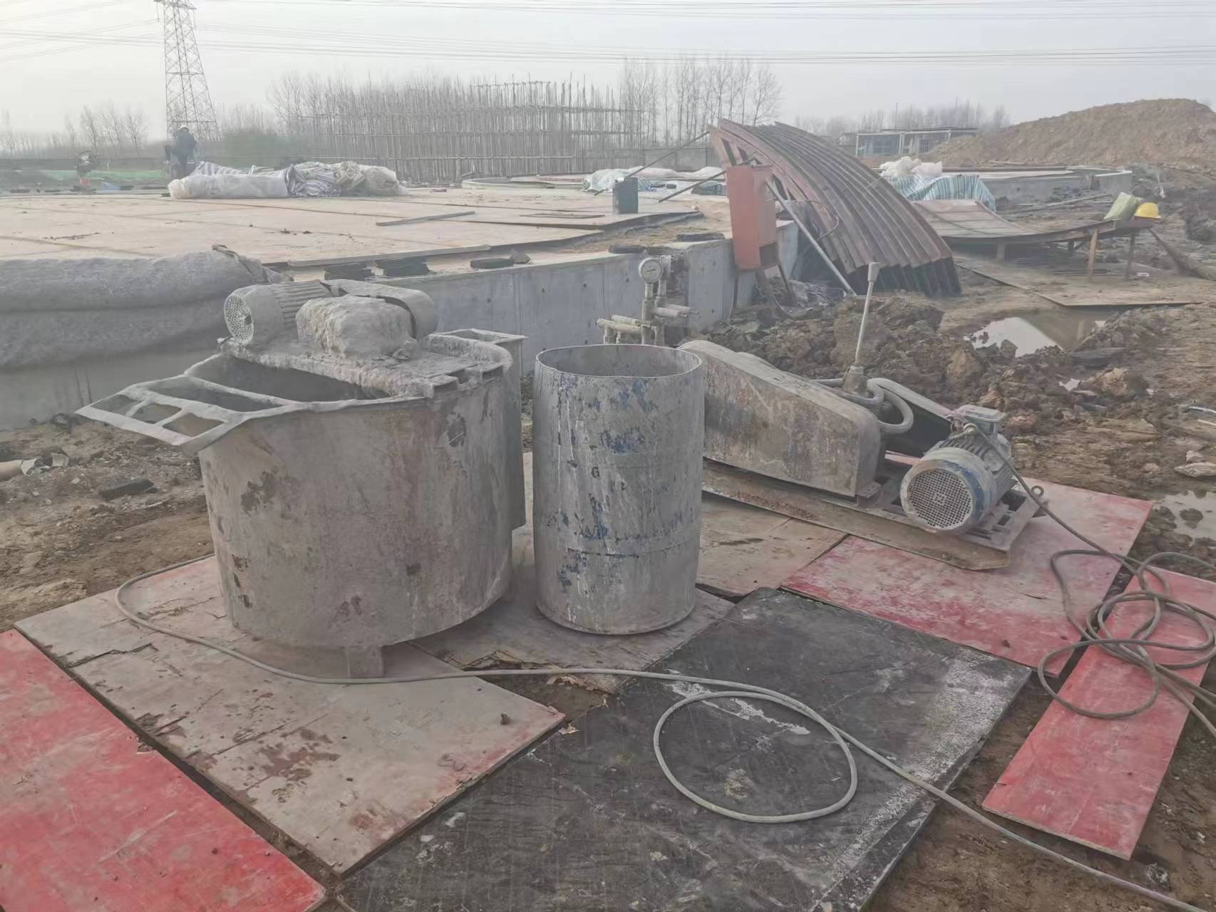 钟楼设备基础注浆