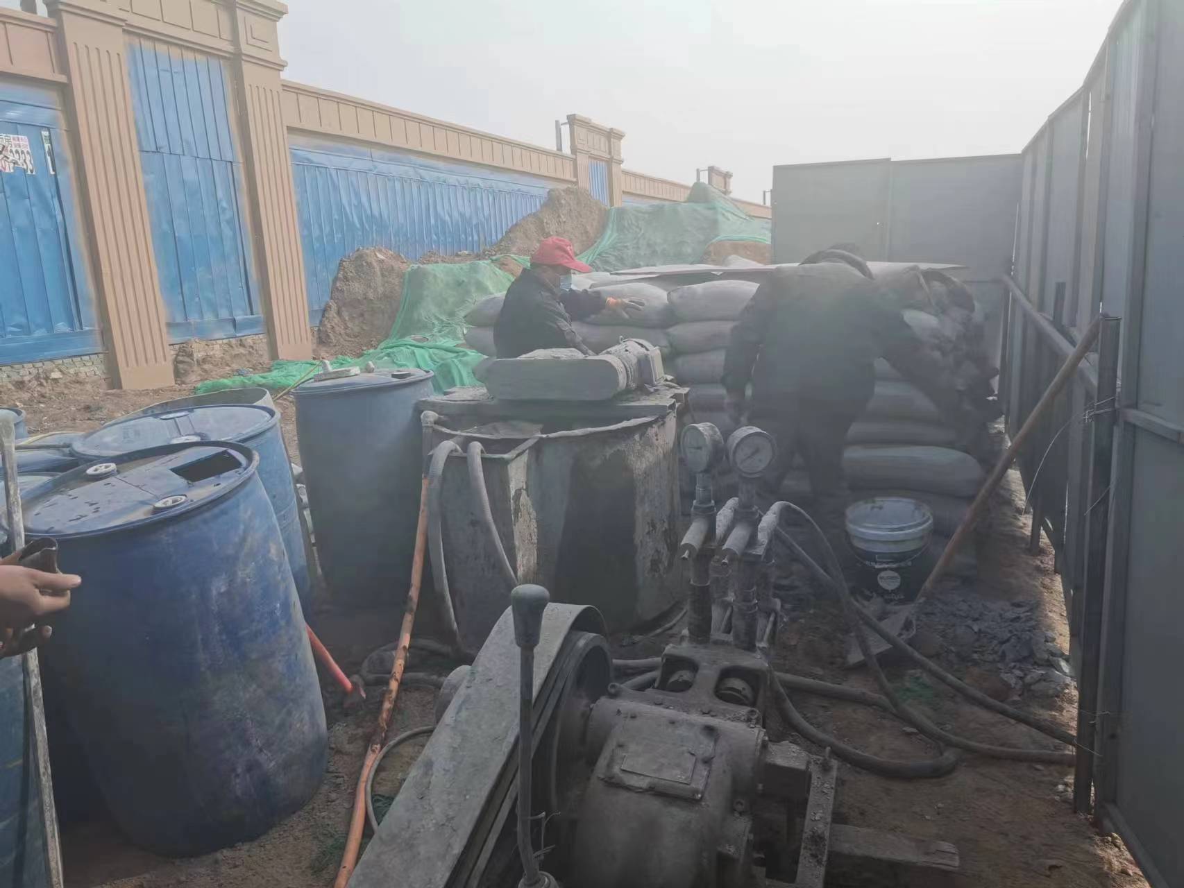 钟楼房屋下沉注浆